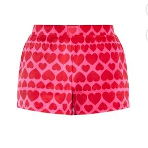 CELEBRATE Womens Soft Plush Shorts Size 2X 18W-20W Side Pockets Pull On NWOT